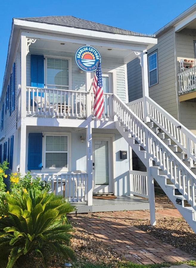 Seablue Cottage - Downstairs; 2 Blocks To The Beach Galveston Luaran gambar